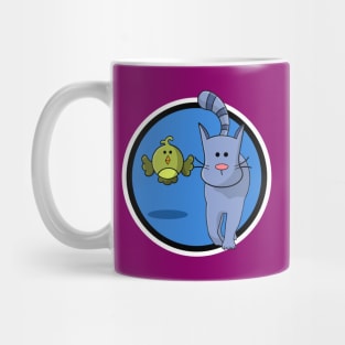 Kitty Kat and Birdie Mug